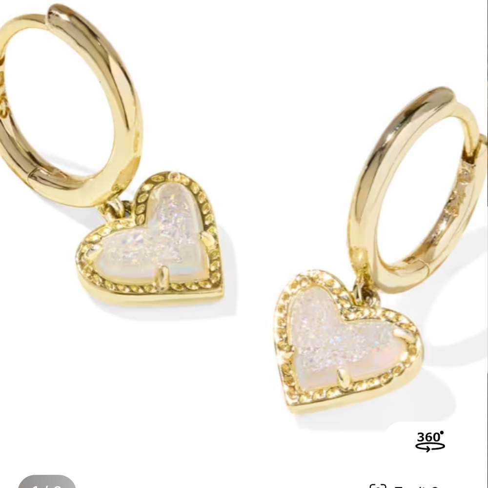 Kendra Scott Gold Huggie Earrings